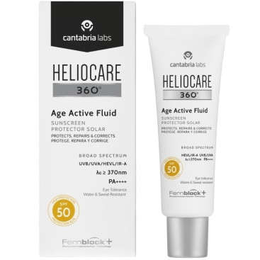 Kem chống nắng nữ Heliocare 360 Age Active Fluid 50 ml
