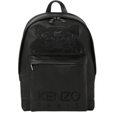 Ba lô Kenzo Small Leather Rucksack Black Backpack