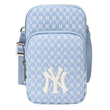 Túi đeo chéo mini xanh dương NY MLB Monogram New York Yankees new