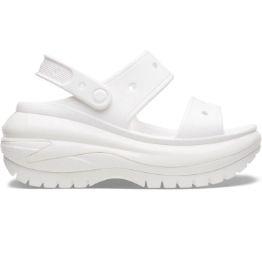 Dép hai quai Crocs Mega Crush Sandals White