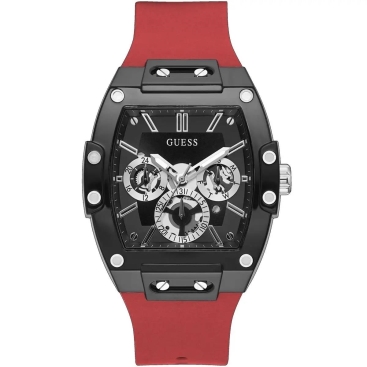 Đồng hồ đeo tay Nam Guess Mens Red Black Multi-function Watch GW0203G4