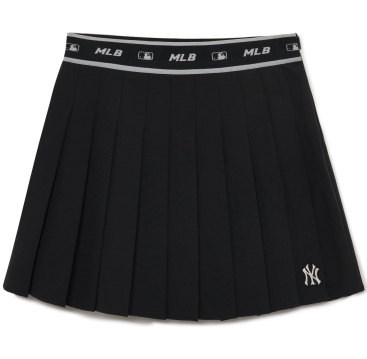 Chân Váy nữ MLB NY Xếp Ly Basic New York Yankees 3FSKB0133-50BKS Màu Đen
