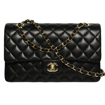 Túi đeo chéo đen Chanel Classic 11.12 Black