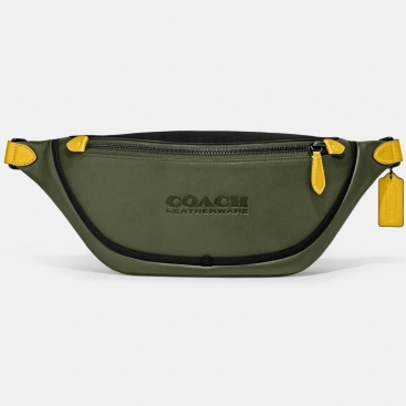 Túi đeo bao tử Coach League Belt Bag In Colorblock C5343