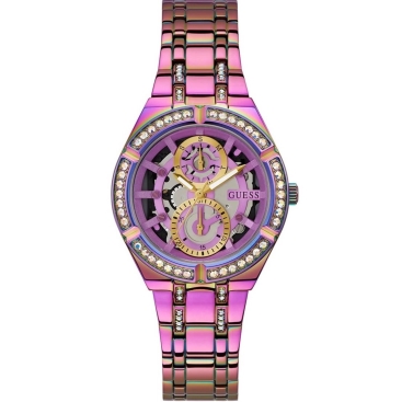 Đồng Hồ đeo tay Nữ Guess Ladies Iridescent Iridescent Multi-function Watch GW0604L4