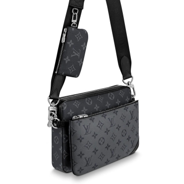 Túi đeo chéo nam Louis Vuitton Trio Pochette Messenger Bag