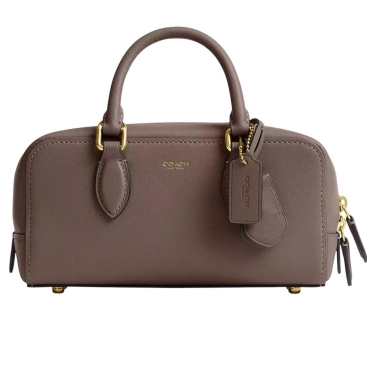 Túi đeo chéo Coach nữ Bowery Satchel 22 Dark Stone CY917