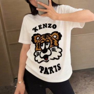 Áo thun nhiều màu đầu cọp Kenzo