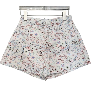 Quần short nữ thời trang Chanel họa tiết limited