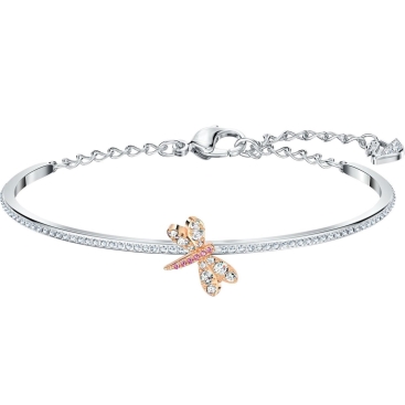 Vòng Tay nữ Swarovski Chuồn Chuồn Eternal Flower Dragonfly Bangle 5518138