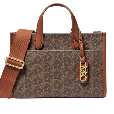 Túi đeo chéo MK nữ Michael Kors Gigi Small Empire Signature Logo Messenger Bag 30H3G3GM5B