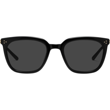 Mắt kính Gentle Monster Bloomo 01 Classic Square Black Lenses Sunglasses in Black Acetate Frame