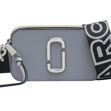 Túi nữ Marc Jacobs màu xám The Snapshot Crossbody Bag In Wolf Grey Multi