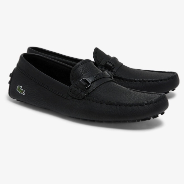 Giày tây Lacoste Ansted Men’s Leather Loafers in Black 