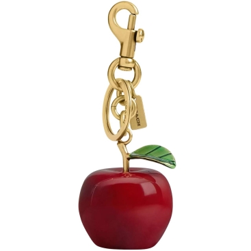 Móc khóa Coach trái táo đỏ Small Apple Bag Charm CY399