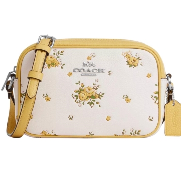 Túi đeo chéo Coach Mini Jamie Camera Bag With Floral Print CAQ38