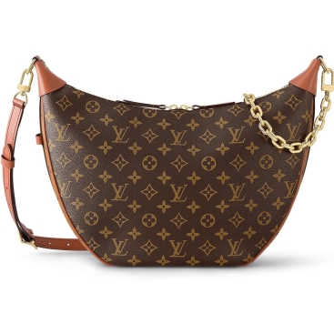 Túi xách nữ LV Louis Vuitton Loop Hobo Bag Other Monogram Coated Canvas Handbags
