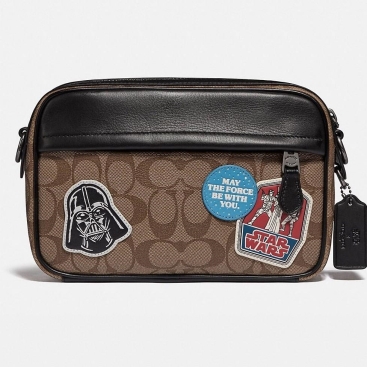 Túi xách Nam Coach Star Wars X Coach Graham Crossbody In Signature Canvas With Patches F89188