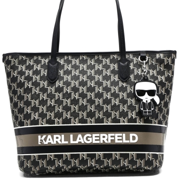 Túi xách Karl Lagerfeld Ikonik Mono Stripe Tote Bag