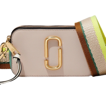 Túi nữ Marc Jacobs màu hồng The Colorblock Snapshot Camera Bag Tapioca Multi