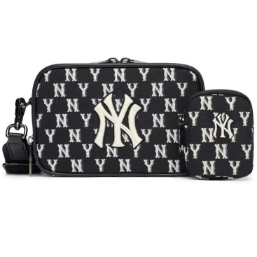 Túi đeo chéo MLB Mini Monogram Crossbag New York Yankees Black