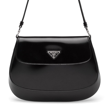 Túi xách Prada Cleo Brushed Leather Shoulder Bag With Flap 
