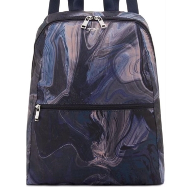 Ba lô nữ Tumi Voyageur Just In Case Backpack Navy Liquid Print