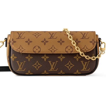 Túi kẹp nách Louis Vuitton Wallet On Chain Ivy Monogram Reverse