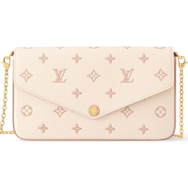 Túi đeo chéo Louis Vuitton Félicie Pochette Bicolor Eden
