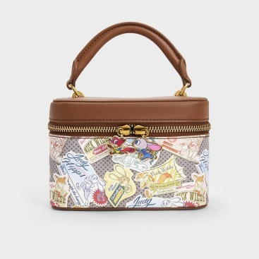 Túi đeo chéo nữ Charles Keith X Disney Zootopia Collection Judy Hopps Vanity Pouch CK2-51210026 