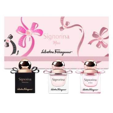 Set nước hoa nữ mini 3 mùi hương Salvatore Ferragamo Signorina