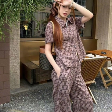 Combo bộ áo tay ngắn quần dài Fendi