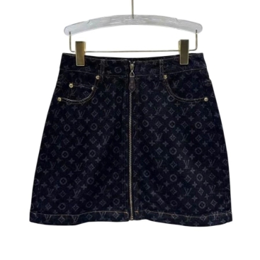 Váy nữ ngắn jean LV