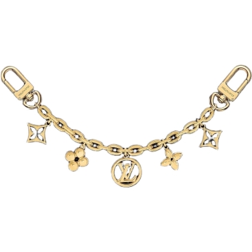 Dây đeo túi xách Louis Vuitton Fleur De Monogram Bag Charm Chain