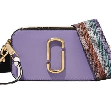 Túi đeo chéo Marc Jacobs Màu Tím Lilac The Colorblock Snapshot Daybreak Multi Small Camera Bag