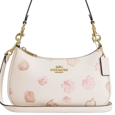 Túi đeo chéo Coach Teri Shoulder Bag In Floral Print Chalk Multi CW379