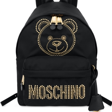 Ba lô Moschino Nylon Backpack with Teddy Bear