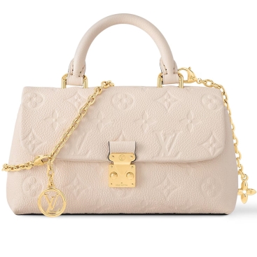 Túi xách Louis Vuitton Nano Madeleine Monogram Empreinte Cream
