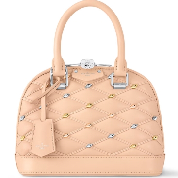 Túi xách LV hến Louis Vuitton Alma BB Lambskin With Diamond Motif