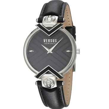 Đồng hồ dây da Versus Versace Mabillon Ladies Watch with Black Strap