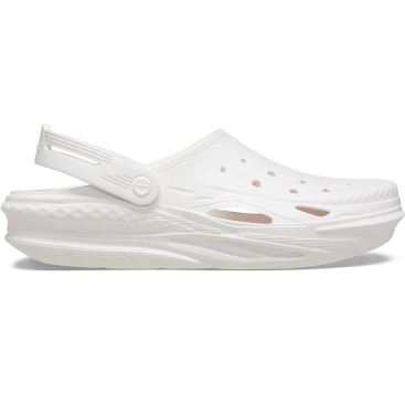 Giày trắng nữ Clog Unisex Crocs Off Grid White