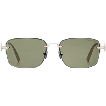Kính mát Dior CD Diamond S11U Rectangular Sunglasses Khaki Lens