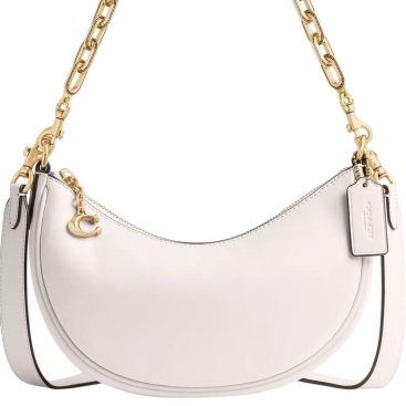 Túi kẹp nách Coach Mira Shoulder Bag Brass Chalk CM583