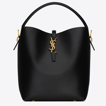 Túi đeo chéo nữ YSL Saint Laurent Le 37 Small Leather Bucket Bag