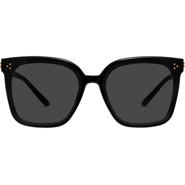 Mắt kính Gentle Monster New Her 01 Classic Square Sunglasses With a Black Acetate Frame