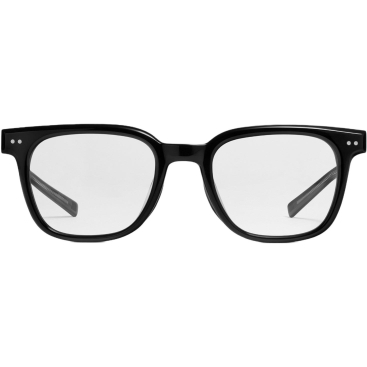 Mắt kính giả cận Gentle Monster Evan 01 Clear Lenses Black Acetate Frame