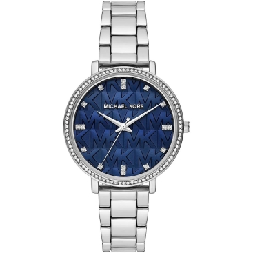 Đồng hồ đeo tay nữ Michael Kors Pyper Blue Dial Silver Tone Womens Watch MK4671