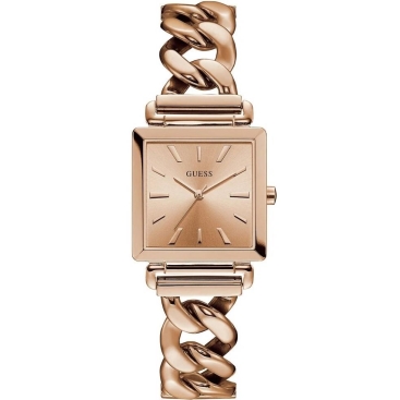 Đồng hồ đeo tay Guess Vanity Rose Gold Dial Rose Gold Steel Strap Watch for Women W1029L3