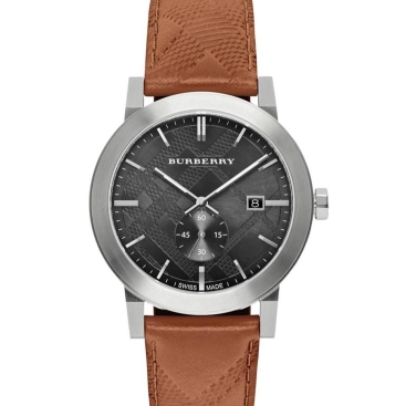 Đồng hồ đeo tay Nam Burberry Mens The City Embossed Check Watch BU9905