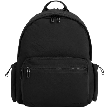 Balo CNK Charles Keith Soleil Nylon Backpack Noir CK2-60671589